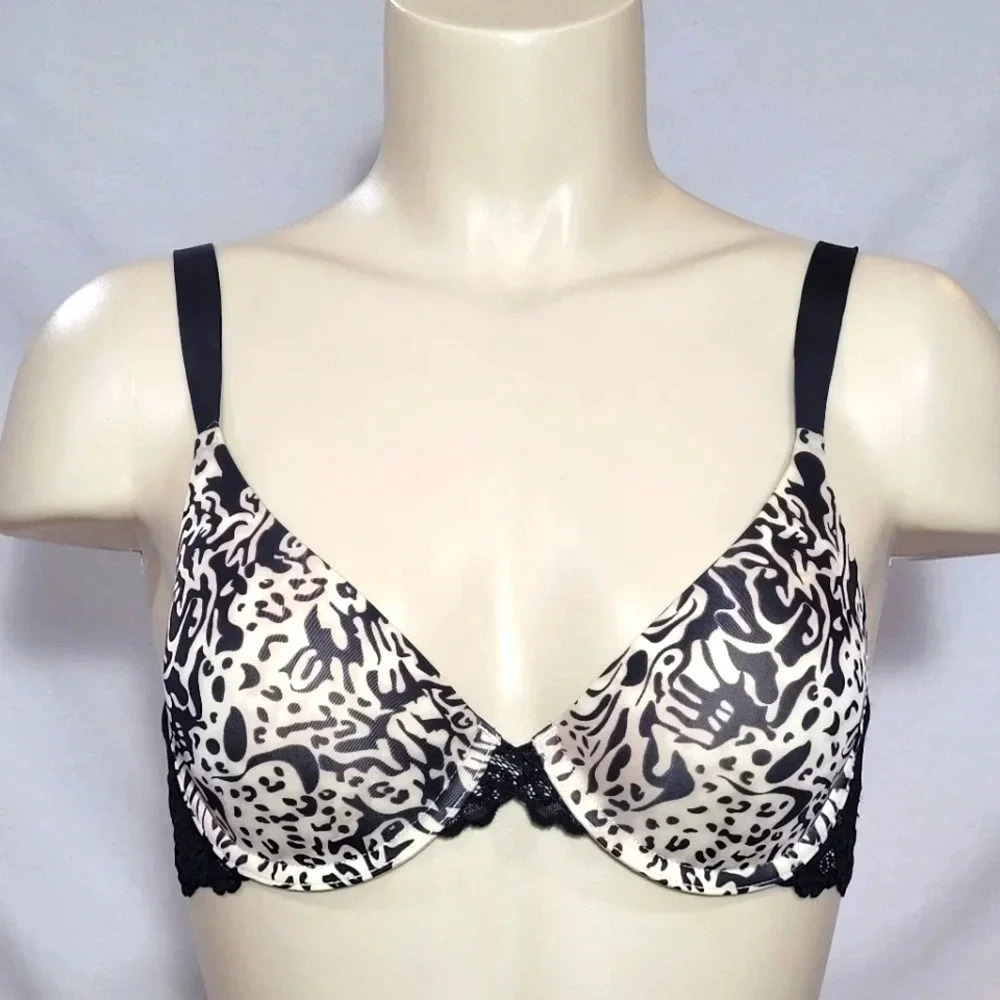 34A‎ Maidenform 9139 One Fab Fit Decadence Lace UW Bra NWT